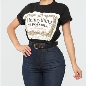 “Hennessy Themed” Top